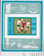Bułgaria 1973 ** bl.42B cena 16,90 zł kat.20€ - sport, piłka nożna