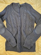 Sweterek granatowy House