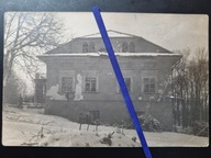 RZEPLIN 1915 Ruina Foto Feldpost stempel orzeł habsburski Obrona Krajowa