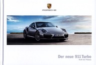 Porsche 911 Turbo prospekt 12 2015 model 2016 118 s