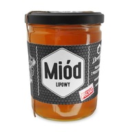 Miód lipowy z pasieki Drawina, nierozgrzewany, sezon 2025, 540g