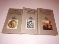 3 x PAN TADEUSZ Mickiewicz + GWIAZDA ZARANNA + POZEGNANIE TWIERDZY