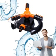 ZRASZACZ OGRODOWY OBROTOWY 3-RAMIENNY BRADAS MOCNY 9.2m