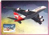 Australia 2008, MC FDC lotnictwo, samolot AIRBUS A 380