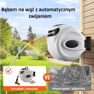 Wąż ogrodowy ze zwijaczem 25m
