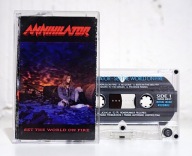 Kaseta ANNIHILATOR - Set The World On Fire (wydanie Metal Mind)