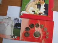 Holandia komplet monet euro z 2005 roku z medalem stan 1