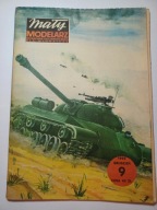 Radziecki czołg ciężki IS-3 skala: 1:33 Mały Modelarz numer 9/1982