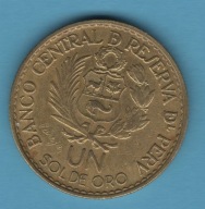 (1PE19) Peru 1 sol, 1965