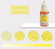 Żółty barwnik spożywczy w płynie do ciasta, dekoracji 10 g.