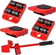 Suwaki meblowe ROLKI z podnośnikiem 360 stopni B227