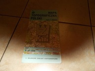 Ełk Wojskowa mapa topograficzna Grajewo Stawiski Augustów Mońki