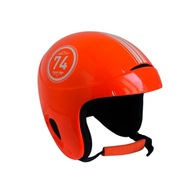 Kask dziecięcy pomarańczowy neonowy 53-56 Wedze