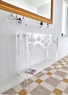 Konsola przezroczysta szkło akrylowe