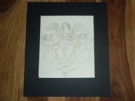 RAFAEL SANTI - GRAFIKA - "Poezja" - Francja 1803 r. (RENESANS)