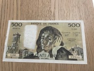 Francja - 500 franków - 1986