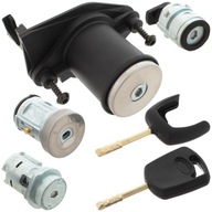 Wkładka STACYJKA + WKŁADKI zamka drzwi L+P KLAPY do Ford FIESTA MK5 FUSION