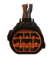WTYCZKA KOSTKA ZŁĄCZE LAMPY LED REFLEKTORA 10 PIN HYUNDAI POMARANCZOWA