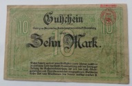 banknot 10 marek 1918