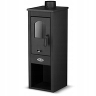 Piec kominek stalowy koza wolnostojący ekonomik lux LM / Berna lux S BLIST