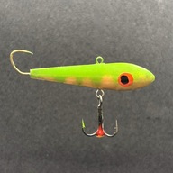 HyRyczki - cykada typu ważka - miedziana z żółto-zielonymi pasami