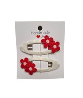 Spinki spineczki do włosów kwiatki 2 szt.