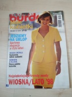 Burda special małe kobietki 1/1998 szycie wykroje krawieckie vintage retro
