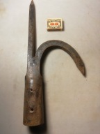 Stary kuty sygnowany bosak 38,5 cm - Kuźnia SUŁKOWICE RLBg