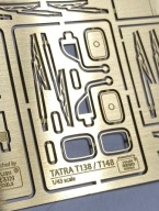 TATRA T138/148 - zestaw waloryzacyjny do modelu (DeA) w skali 1/43
