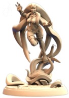 Vessel of Entropy Cthulhu Pinup E Fantasy RPG D&D Druk 3D NSFW