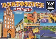 BARTOSZYCE - BRAMA - KOŚCIÓŁ - RYNEK - JEZIORO - HERB