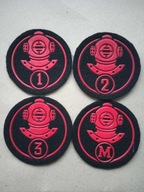 Naszywki wojskowe rozpoznawcze nurek