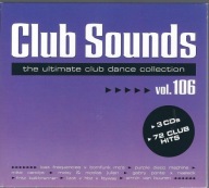 3 CD - Club Sounds Vol. 106 (2024) (Sony Music) (Digipak)
