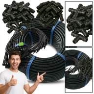 LINIA KROPLUJĄCA SPJ TRADE 100M ZESTAW EMITERY NOWY NAWADNIANIE OGRODU