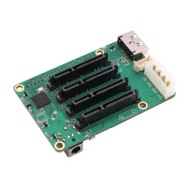 Raspberry Pi 5 NAS SATA HAT Radxa Penta + Zasilacz 60W