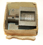 UNIKALNY ZAMEK ZASÓWKOWY SZYFROWY DO DRZWI GARAŻU SEJFU RADZIECKI z PRL