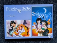 Puzzle - Disney - Aladyn - 2x26 elementów
