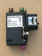 MODUŁ STEROWNIK USB HUB VW GOLF VII 5G0035953C