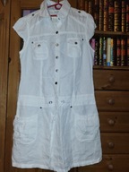 Śliczna sukienka lniano- bawełniana street one r40