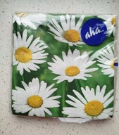 Serwetki papierowe motyw roślinny RUMIANKI 16 szt. dla WOŚP