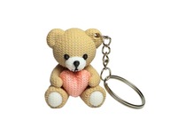 Brelok Miś z Sercem Walentynki