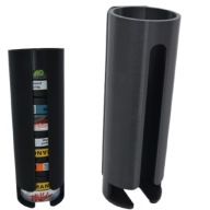 Snusy Stojak organizer wieszak rura na Snusy 10 sztuk czarny