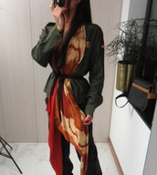 VICOLO VERDE koszula apaszki VINTAGE .UNI