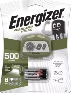 Latarka Czołowa ENERGIZER Headlamp HDL50 3*AAA 500Lumens Khaki