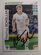 Karta panini autograf Finlandia Road to Euro 2020 Rasmus Schuller