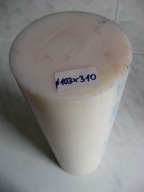 Wałek Pręt Poliamid PA6 fi 100 x 310 mm TANIO