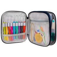 Zestaw do Szydełkowania Szydełko 2,0-8,0 Etui 86el