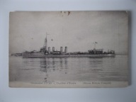 Okręt wojenny z Francja z przed 1945 r.