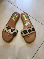 RAVEL nowe markowe klapki ze skóry r. 37