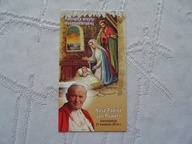 OBRAZEK KOLĘDOWY JAN PAWEŁ II